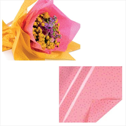 OB folie role 0,8x40m New point růžová - velkoobchod, dovoz květin, řezané květiny Brno