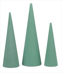 Kužel zelený pr.33x100cm - velkoobchod, dovoz květin, řezané květiny Brno