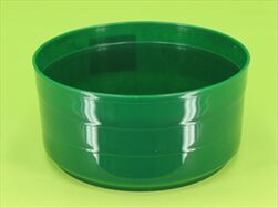 Plast miska Fantasy pr.15cm zelená - velkoobchod, dovoz květin, řezané květiny Brno