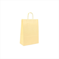 Taška papírová 27x12x37cm banánová - velkoobchod, dovoz květin, řezané květiny Brno