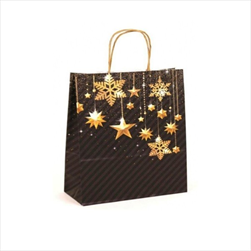 Taška vánoční 32x13x41cm - velkoobchod, dovoz květin, řezané květiny Brno