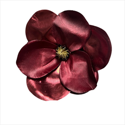 Uk květ magnolie 25 cm bordó - velkoobchod, dovoz květin, řezané květiny Brno