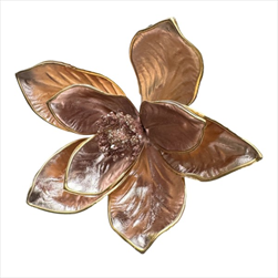 Uk květ magnolie LUX 25 cm rosegold - velkoobchod, dovoz květin, řezané květiny Brno