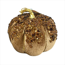 Uk dýně flitr 15 cm kávová - velkoobchod, dovoz květin, řezané květiny Brno