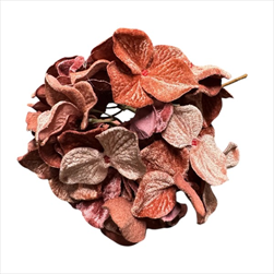 Uk květ hortenzie velvet 25,5 cm růžový - velkoobchod, dovoz květin, řezané květiny Brno