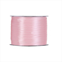 Stuha satén Raso 3 mm/100 m pink - velkoobchod, dovoz květin, řezané květiny Brno