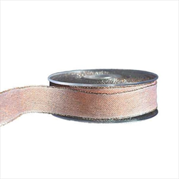 Stuha Shining Cage 25 mm/20 m pudrová - velkoobchod, dovoz květin, řezané květiny Brno