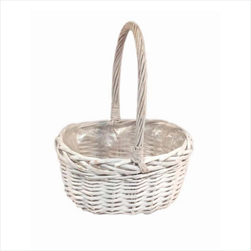 Koš proutěný s uchem 22x16/22cm - velkoobchod, dovoz květin, řezané květiny Brno