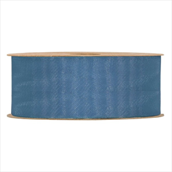 Stuha organza 40 mm/20 m kouřově modrá - velkoobchod, dovoz květin, řezané květiny Brno