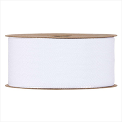 Stuha Ecovelur 40 mm/20 m bílá - velkoobchod, dovoz květin, řezané květiny Brno