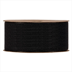 Stuha Ecovelur 40 mm/20 m černá - velkoobchod, dovoz květin, řezané květiny Brno