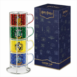 Harry Potter Hrníčky espresso 4 kusy - velkoobchod, dovoz květin, řezané květiny Brno