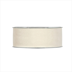 Stuha Double velvet 40 mm/7 m light cream - velkoobchod, dovoz květin, řezané květiny Brno