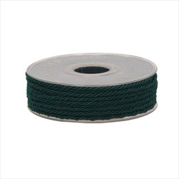 Šňůrka kroucená Marina 2,5 mm/30 m dark green - velkoobchod, dovoz květin, řezané květiny Brno