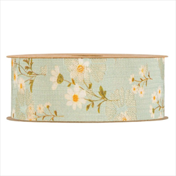 Stuha Sedmikrásky 40 mm/10 m modrá - velkoobchod, dovoz květin, řezané květiny Brno