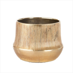 Obal keramický Gold pr.19/v.14 cm - velkoobchod, dovoz květin, řezané květiny Brno