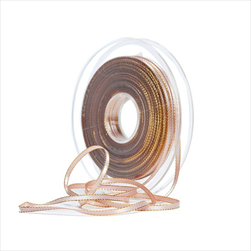 Stuha Edge 3 mm/50 m růžová - velkoobchod, dovoz květin, řezané květiny Brno