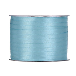 Stuha satén Raso 3 mm/100 m light blue - velkoobchod, dovoz květin, řezané květiny Brno