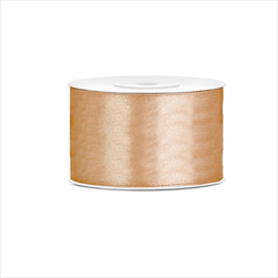 Stuha Light double satén 40 mm/50 m dark gold - velkoobchod, dovoz květin, řezané květiny Brno