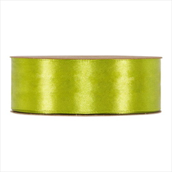 Stuha Light double satén 40 mm/50 m apple green - velkoobchod, dovoz květin, řezané květiny Brno