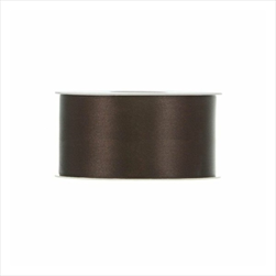Stuha Light double satén 40 mm/50 m dark brown - velkoobchod, dovoz květin, řezané květiny Brno