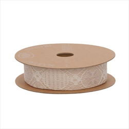 Stuha Majolica 25 mm/10 m béžová - velkoobchod, dovoz květin, řezané květiny Brno