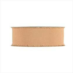 Stuha Organdy 30 mm/10 m caramel - velkoobchod, dovoz květin, řezané květiny Brno