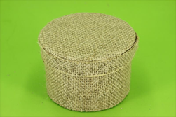 Ob jute box pr. 9x6,5cm - velkoobchod, dovoz květin, řezané květiny Brno