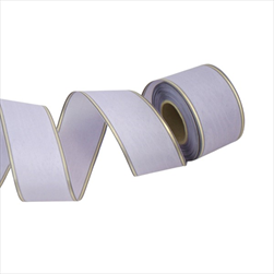 Stuha 52 MM VĚNCOVÁ S REXOREM SV. ŠEDÁ - 1 m - velkoobchod, dovoz květin, řezané květiny Brno