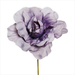Růže zápich textil 15cm fialová - velkoobchod, dovoz květin, řezané květiny Brno