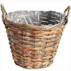 Koš obal proutí pr.29V23cm natural - velkoobchod, dovoz květin, řezané květiny Brno