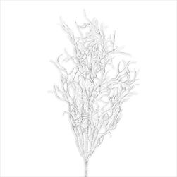 Větev pvc 70cm bílá - velkoobchod, dovoz květin, řezané květiny Brno