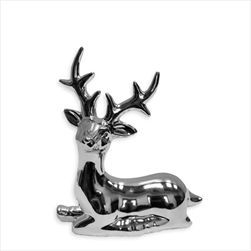 Jelen porcelán 12,3cm stříbrná - velkoobchod, dovoz květin, řezané květiny Brno