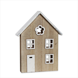 Domek dřevo 14cm - velkoobchod, dovoz květin, řezané květiny Brno