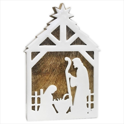 Betlém dřevo V25cm - velkoobchod, dovoz květin, řezané květiny Brno