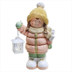 Děvče magnesium V44,5cm LED - velkoobchod, dovoz květin, řezané květiny Brno