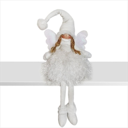 Víla textil LED V60cm bílá - velkoobchod, dovoz květin, řezané květiny Brno