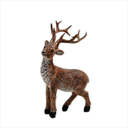 Jelen polyresin V14cm hnědá - velkoobchod, dovoz květin, řezané květiny Brno