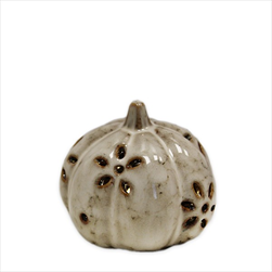 Dýně porcelán LED pr.7cm - velkoobchod, dovoz květin, řezané květiny Brno