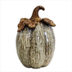 Dýně porcelán 17cm rustik - velkoobchod, dovoz květin, řezané květiny Brno