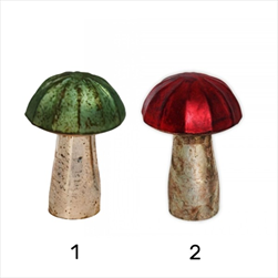 Hříbek sklo V10cm mix - velkoobchod, dovoz květin, řezané květiny Brno