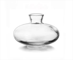 Váza sklo pr.8,9V6,2cm čirá - velkoobchod, dovoz květin, řezané květiny Brno