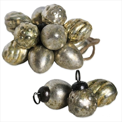 Vánoční ozdoby sklo 12ks cooper oxid - velkoobchod, dovoz květin, řezané květiny Brno