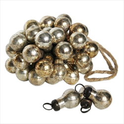 Vánoční ozdoby sklo 40ks cooper oxid - velkoobchod, dovoz květin, řezané květiny Brno