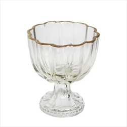 Pohár sklo 12cm čirá - velkoobchod, dovoz květin, řezané květiny Brno