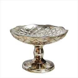 Pohár sklo 8cm černá oxid - velkoobchod, dovoz květin, řezané květiny Brno