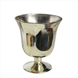 Pohár sklo 13cm černá oxid - velkoobchod, dovoz květin, řezané květiny Brno