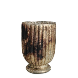 Pohár sklo pr.12cm cooper oxid - velkoobchod, dovoz květin, řezané květiny Brno