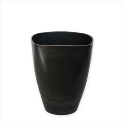 Obal melamin 13x7,5V16,5cm antracit - velkoobchod, dovoz květin, řezané květiny Brno