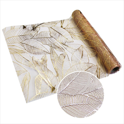 Látka dekorační polyester 36cm/5m pudrová - velkoobchod, dovoz květin, řezané květiny Brno